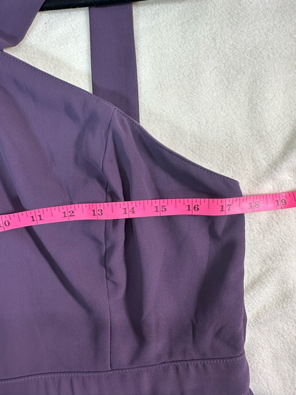 Lulu's Deep Purple Chiffon Mini Dress Prom Pick Size M - Picture 11 of 11